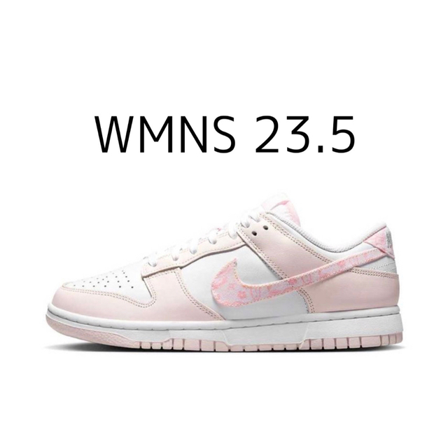 NIKE WMNS Dunk Low Pink Paisley 23.5