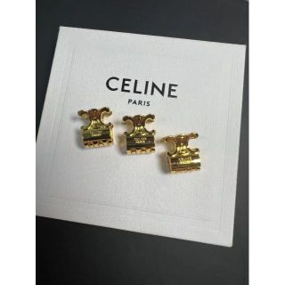 ヘアクリップ　CELINEノベルティ S 3点