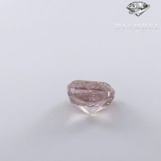ピンクダイヤモンドルース/ F.BROWNISH PINK/ 0.370 ct.