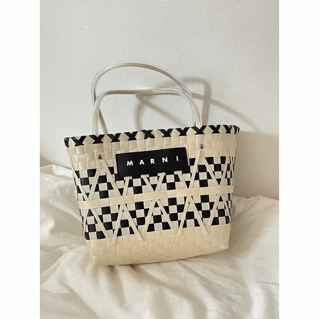 MARNI マルニ かごバッグ ピクニックバック サイプレス - かごバッグ MARNI マルニ かごバッグ ピクニックバック サイプレス - かごバッグ