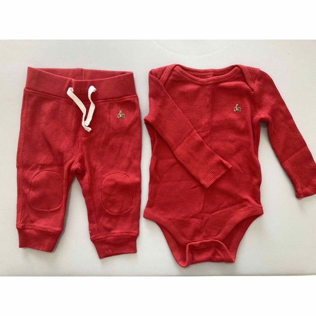 babyGAP(ベビーギャップ)のbabygap ブラナンフェイバリット　オーガニックコットン　セット キッズ/ベビー/マタニティのベビー服(~85cm)(ロンパース)の商品写真