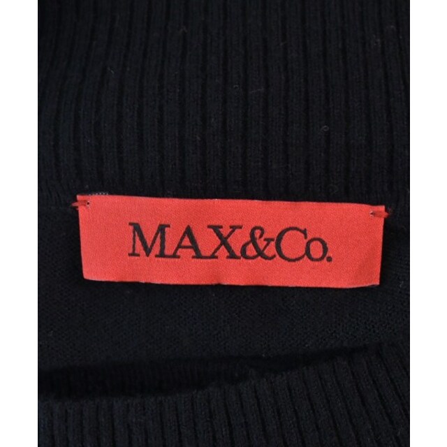 Max & Co.(マックスアンドコー)のMAX&CO. マックスアンドコー ワンピース L 黒 【古着】【中古】 レディースのワンピース(ひざ丈ワンピース)の商品写真
