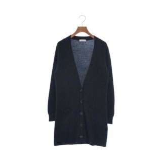 バーニーズニューヨーク(BARNEYS NEW YORK)のBARNEYS NEWYORK カーディガン -(L位) 黒 【古着】【中古】(カーディガン)