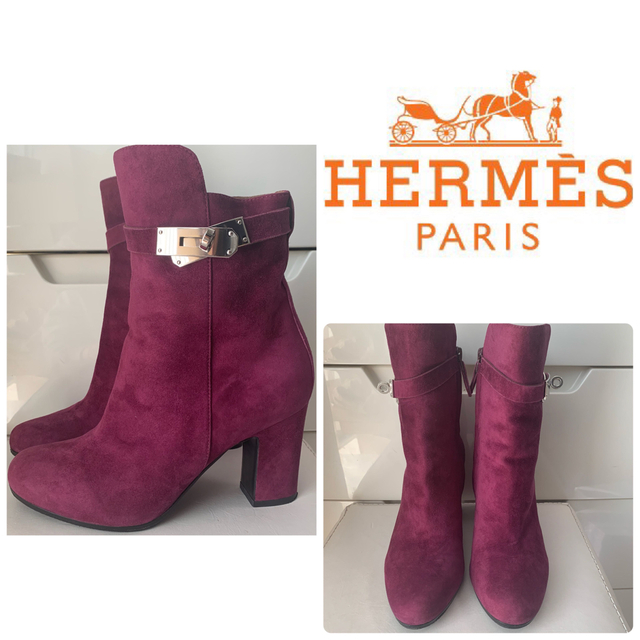 冬バーゲン☆特別送料無料!】 Hermes - エルメス ジュウーズ パープル