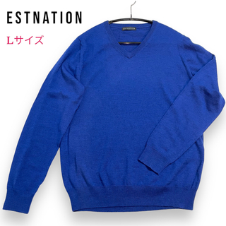 ESTNATION - 【美品】ESTNATION  薄手ニットセーター