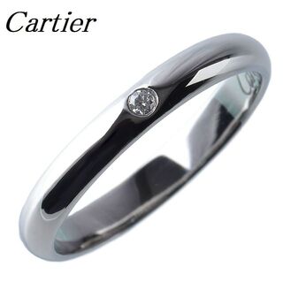 カルティエ(Cartier)のカルティエ ダイヤリング 1895 ウェディング 1PD #47【10963】(リング(指輪))