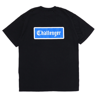 ネイバーフッド(NEIGHBORHOOD)のchallenger LOGO PATCH TEE Black L (Tシャツ/カットソー(半袖/袖なし))