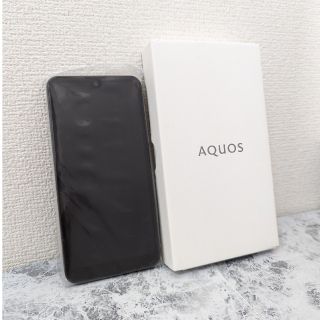 アクオス(AQUOS)の【未使用】SHARP AQUOS wish A104SH チャコール(スマートフォン本体)