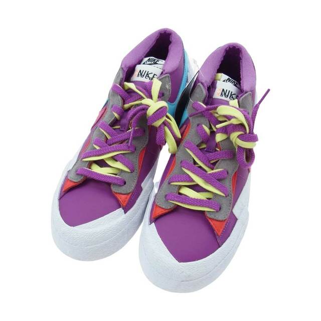 NIKE ナイキ スニーカー DM7901-500 × sacai サカイ KAWS カウズ Blazer Low ブレーザー ロー Purple Dusk パープルダスク スニーカー マルチカラー系 27.5cm【極上美品】 1