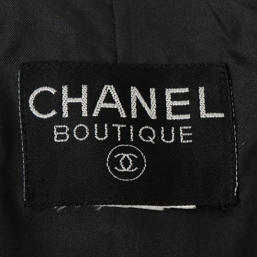 CHANEL(シャネル)のシャネル ココボタン ウール×シルク サイズ不明 グレー レディース その レディースのジャケット/アウター(その他)の商品写真