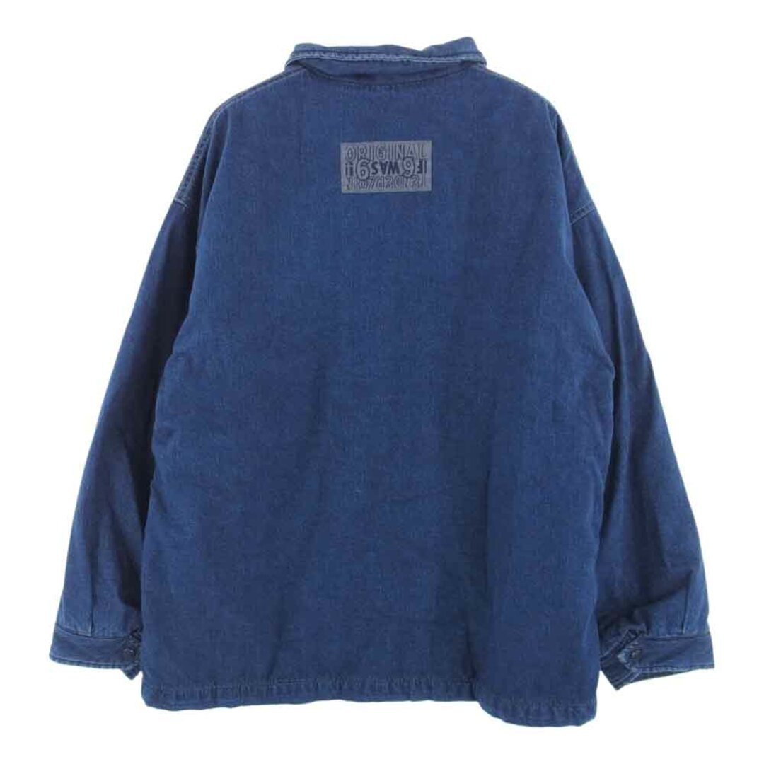 TENDERLOIN(テンダーロイン)のTENDERLOIN テンダーロイン デニムジャケット DENIM BLANKET COACH JKT デニム ブランケット コーチジャケット ブルー系 M【美品】【中古】 メンズのジャケット/アウター(その他)の商品写真