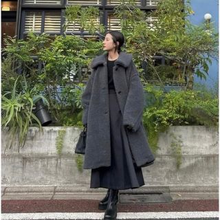 Drawerドゥロワー今季完売ケヌキVネックグログランベルトコート | www