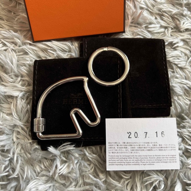 Hermes(エルメス)の新品 エルメス キーリング シュバル レディースのファッション小物(キーホルダー)の商品写真