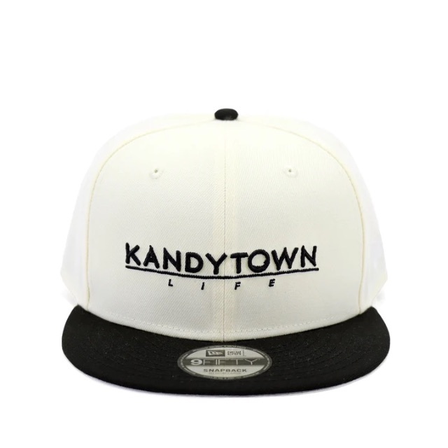 NEW ERA(ニューエラー)のKANDYTOWN 9fifty NEW ERA（WHITE/BLACK） メンズの帽子(キャップ)の商品写真