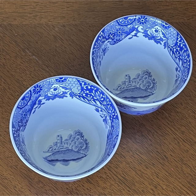 買得 【希少品】英国製スポード ☆ブルーイタリアン☆超ラージ