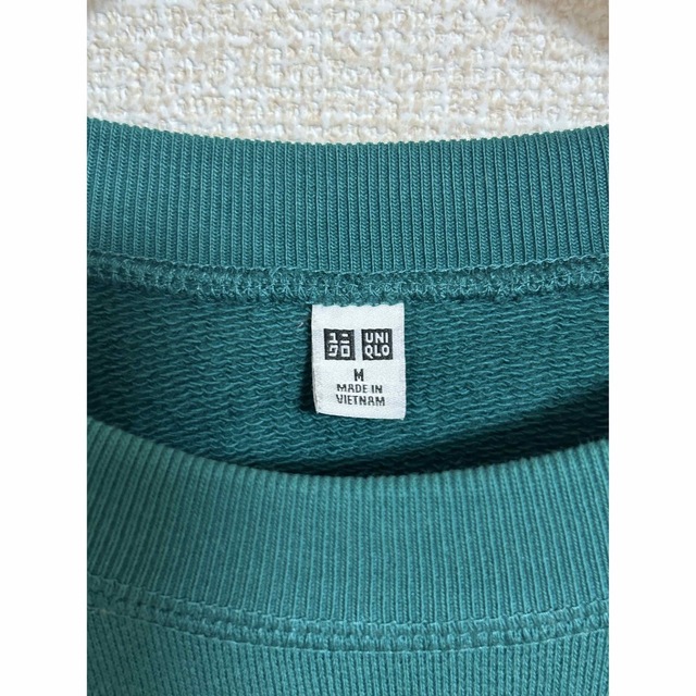 UNIQLO  スウェットシャツ　グリーン　M