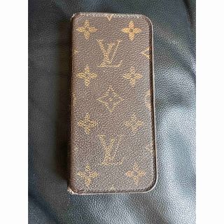 ルイヴィトン(LOUIS VUITTON)のLOUIS VUITTON IPhoneX,XS スマホケース モノグラム 茶(iPhoneケース)