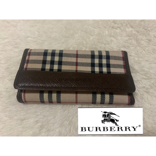 BURBERRY - BURBERRY キーケース 5連 ノバチェック ブラウンの通販 by ...