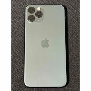 アイフォーン(iPhone)のiPhone 11 Pro ミッドナイトグリーン 256 GB SIMフリー(スマートフォン本体)