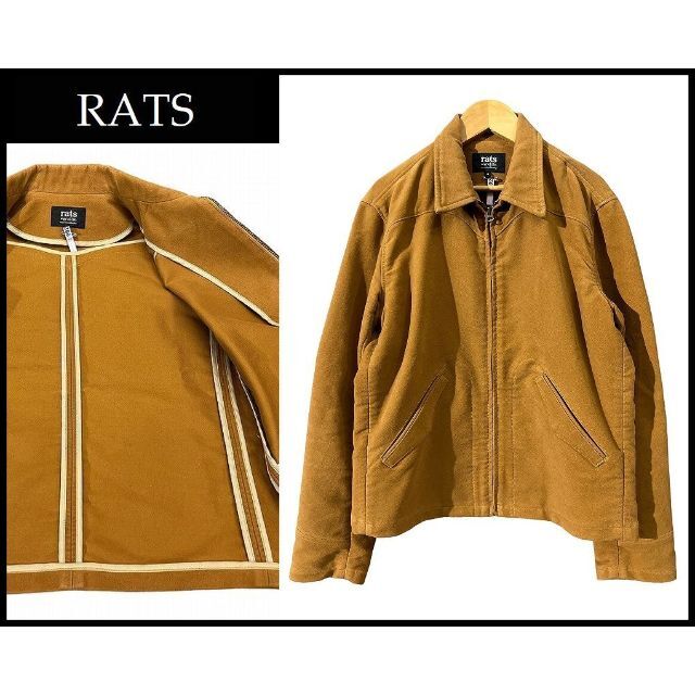 専用　美品 RATS ラッツ 11AW モールスキン ウエスタン ブルゾン M