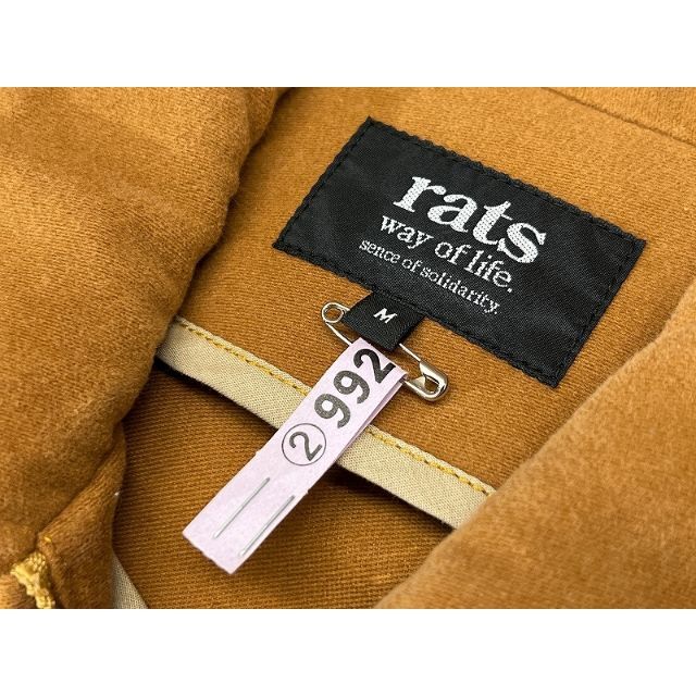 RATS(ラッツ)の専用　美品 RATS ラッツ 11AW モールスキン ウエスタン ブルゾン M メンズのジャケット/アウター(ブルゾン)の商品写真