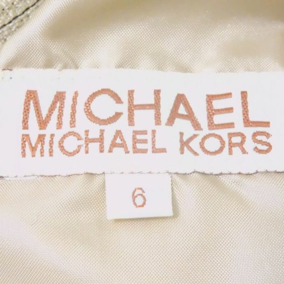 Michael Kors(マイケルコース)のMICHAEL KORS マイケルコース ダウンジャケット 1点 6 ポリエステル他 ラクーンファー ベスト 2WAY レディース AC1189B1  レディースのジャケット/アウター(ロングコート)の商品写真