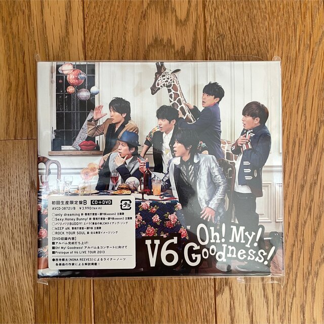 V6(ブイシックス)のOh！ My！ Goodness！（初回生産限定盤B）　V6 エンタメ/ホビーのCD(ポップス/ロック(邦楽))の商品写真