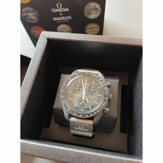 新品未使用品　Swatch Omega Mission to the Moon