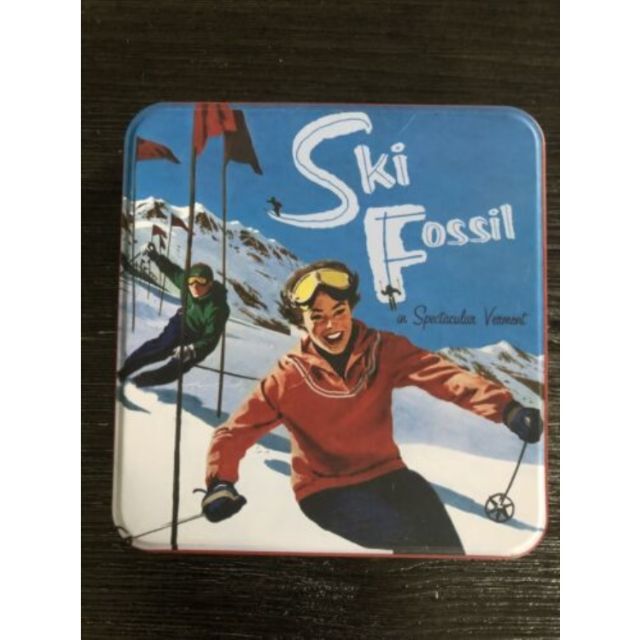 新品　Ski Fossil in Spectacular Vermont 財布