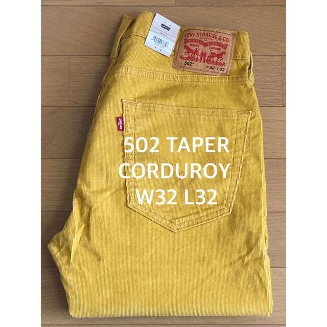 Levi's - Levi's 502 TAPER FIT CORDUROYの通販 by F-24｜リーバイスならラクマ