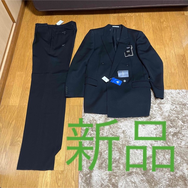 【新品】YUKITORII ユキトリイ　礼服喪服　ダークスーツ