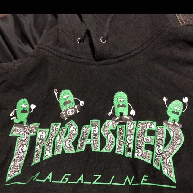 パーカー thrasher rollingcradle コラボ