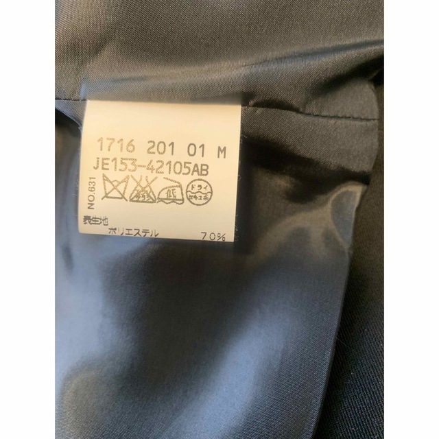 UNTITLED(アンタイトル)のアンタイトル　上質パンツスーツ　セットアップ　入学式　黒　2 レディースのフォーマル/ドレス(スーツ)の商品写真