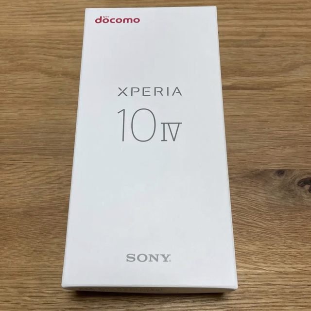 スマートフォン携帯電話★新品未使用★SONY Xperia 10 IV SO-52C ミント