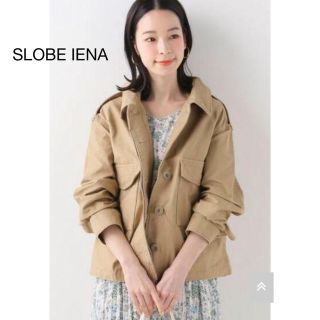 スローブイエナ(SLOBE IENA)の美品★スローブイエナ ミリタリーブルゾン(ミリタリージャケット)