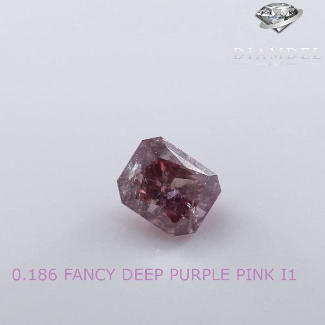 ピンクダイヤモンドルース/ F.D.PURPLE PINK/ 0.186 ct.
