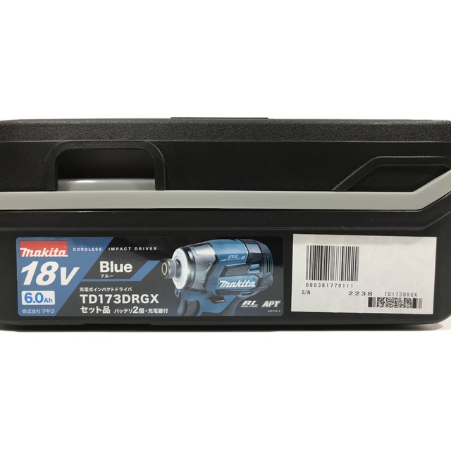 ##MAKITA マキタ 18V 充電式インパクトドライバ TD173DRGX ブルー