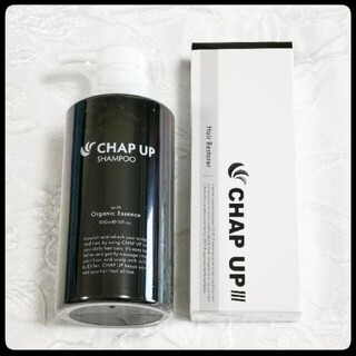 チャップアップ(CHAP UP)のチャップアップ　CHAP UP　育毛剤120ml＋シャンプー300mlセット(シャンプー/コンディショナーセット)