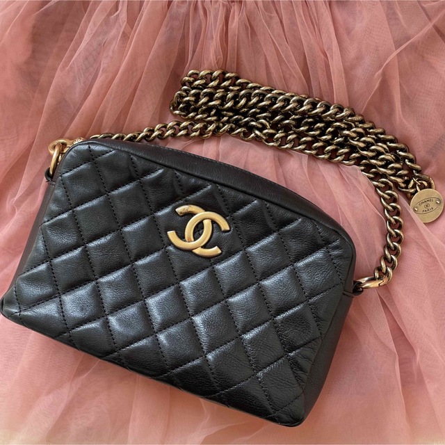 CHANEL カメラバッグ　カメラケース　チェーンショルダーバッグ