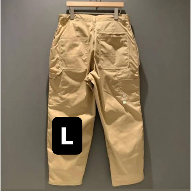 メンズbeams AH.H SSZ PAINTER PANTS BEIGE L