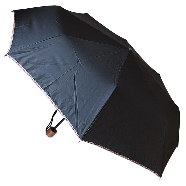 ポールスミス 折りたたみ傘 M1AUMBT ATRIM 92A 傘 アンブレラ ストライプ マルチ ブラック 黒 Paul Smith UMBRELLA TELE M TRIM