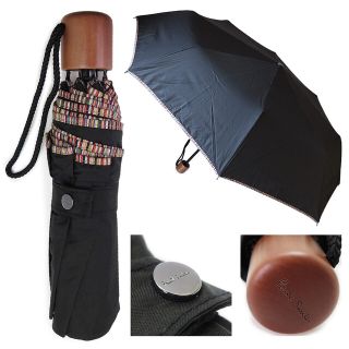 ポールスミス 折りたたみ傘 M1AUMBT ATRIM 92A 傘 アンブレラ ストライプ マルチ ブラック 黒 Paul Smith  UMBRELLA TELE M TRIM