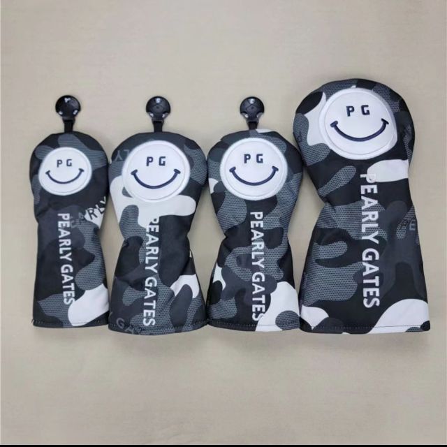 新品・未使用】パーリーゲイツ ヘッドカバー4点セット 卸売 www