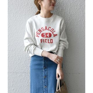 シップス(SHIPS)のTHE KNiTS: 復刻 カレッジスウェット(トレーナー/スウェット)