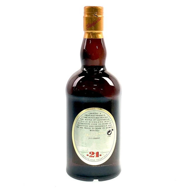 グレンファークラス 21年 旧ボトル 700ml グレンファークラス 21年 旧ボトル 700ml