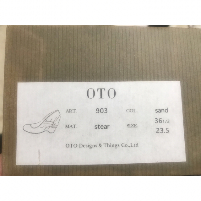 OTO(オト)のOTO オト　靴 レディースの靴/シューズ(ハイヒール/パンプス)の商品写真