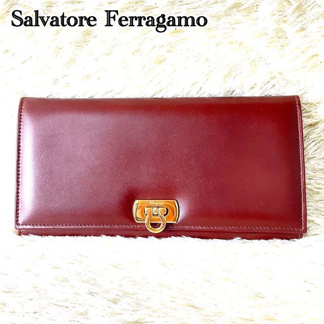 Salvatore Ferragamo フェラガモ 長財布 ガンチーニ ブランド