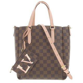 ルイヴィトン(LOUIS VUITTON)の【本物保証】 超美品 ルイヴィトン LOUIS VUITTON ダミエ ベルモントNV BB 2WAYバッグ エベヌ ヴィーナス N60297(トートバッグ)