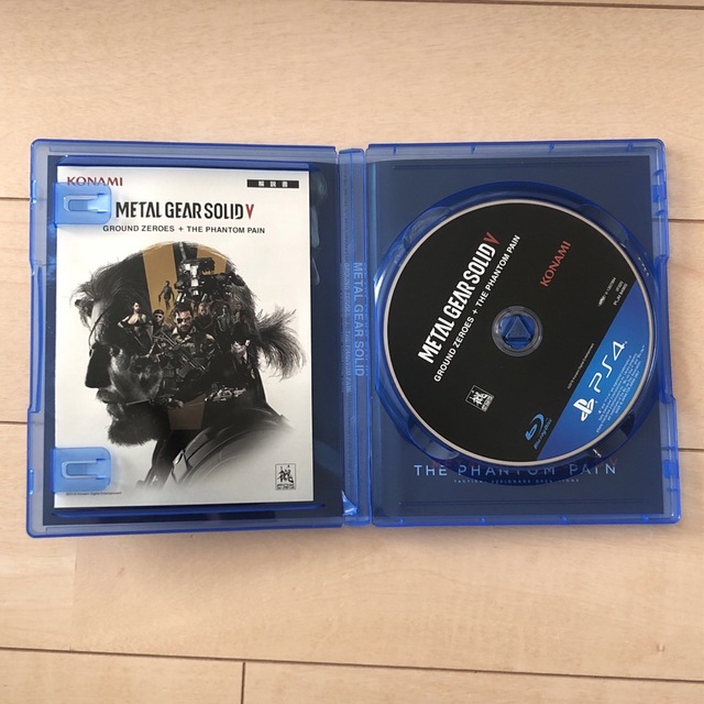 KONAMI(コナミ)のメタルギア ソリッド V グラウンド・ゼロズ+ファントムペイン PS4用ソフト エンタメ/ホビーのゲームソフト/ゲーム機本体(家庭用ゲームソフト)の商品写真