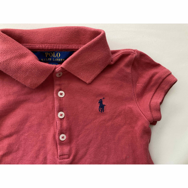 POLO RALPH LAUREN(ポロラルフローレン)のPOLO ラルフローレン ポロシャツ チュニック90 95 キッズ/ベビー/マタニティのキッズ服女の子用(90cm~)(ワンピース)の商品写真